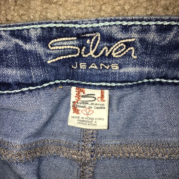 SILVER AIKO capri jeans - light washed - awesome - Picture 5 of 7